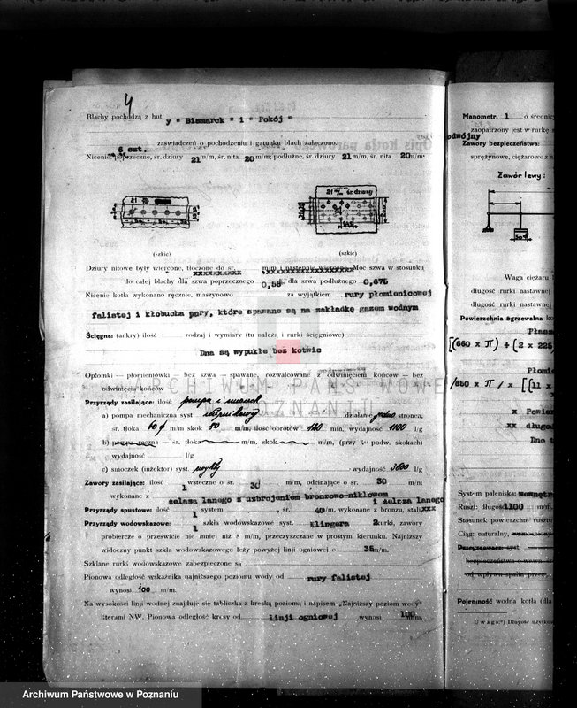 Obraz 8 z jednostki "Tartak w maj. Klęka pow. jarociński, własność Jonanne nr woj. kotła 6113 nr fabr. kotła 22849"