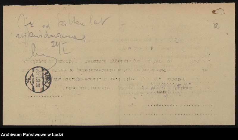 Obraz 14 z jednostki "Jakób Stiller i S-ka – prowadzenie tkalni"