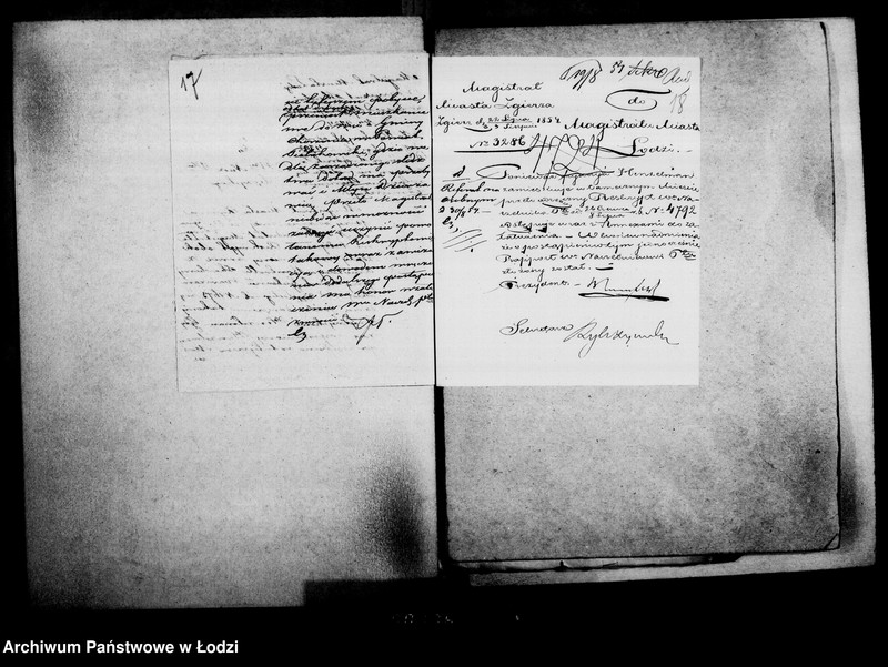 Obraz 15 z jednostki "Akta tyczące się awizacji"