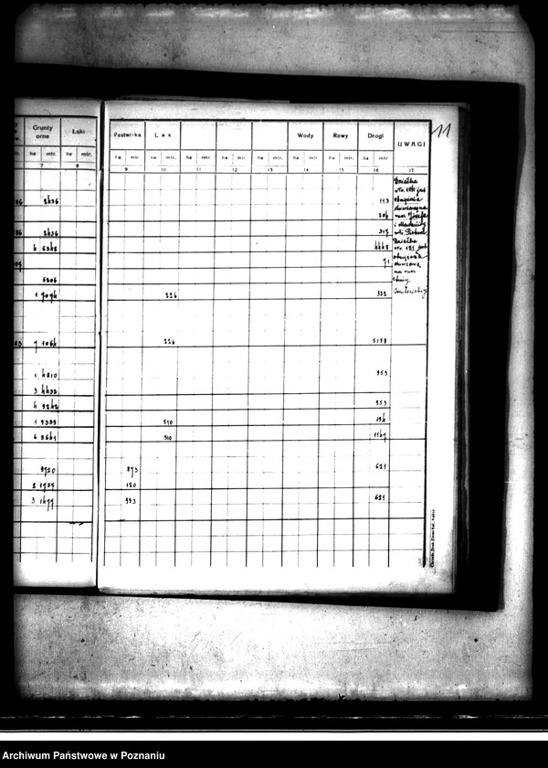 Obraz 15 z jednostki "Wieś i majątek Szczytniki powiat kaliski. Rejestr pomiarowy"