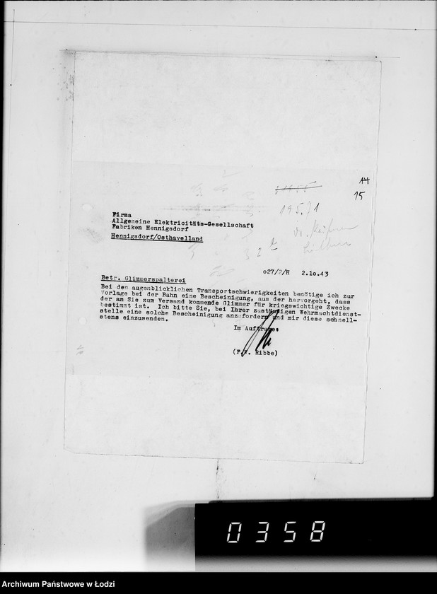 Obraz 19 z jednostki "Glimmer-Spaltung. [Sprawozdania miesięczne]"