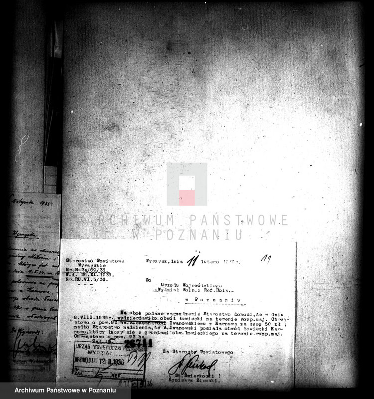 Obraz 16 z jednostki "Majątek Chrząstowo powiatu wyrzyskiego polowanie"