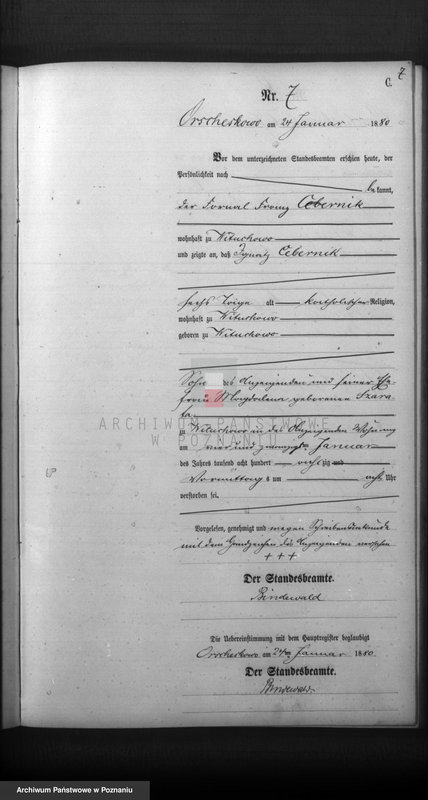 Obraz 9 z jednostki "Księga zgonów"