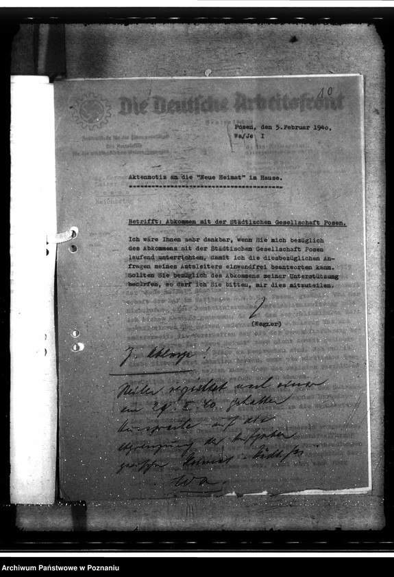 Obraz 16 z jednostki "Neue Heimat. Gemeinnützige Wohnungs- und Siedlungsgesellschaft der. D. A. F."