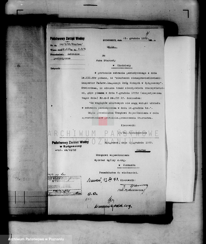 Obraz 7 z jednostki "Protokoły z zebrań periodycznych I instancji /kierowników władz i urzędów..."