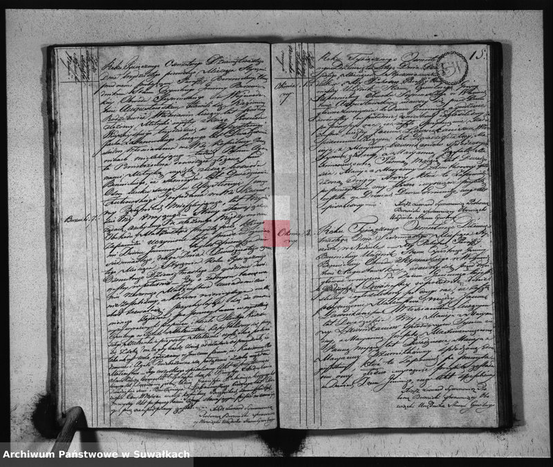 image.from.unit.number "Akta Zaślubionych od 1-o Mca Stycznia 1819. Gminy Berznickiey"