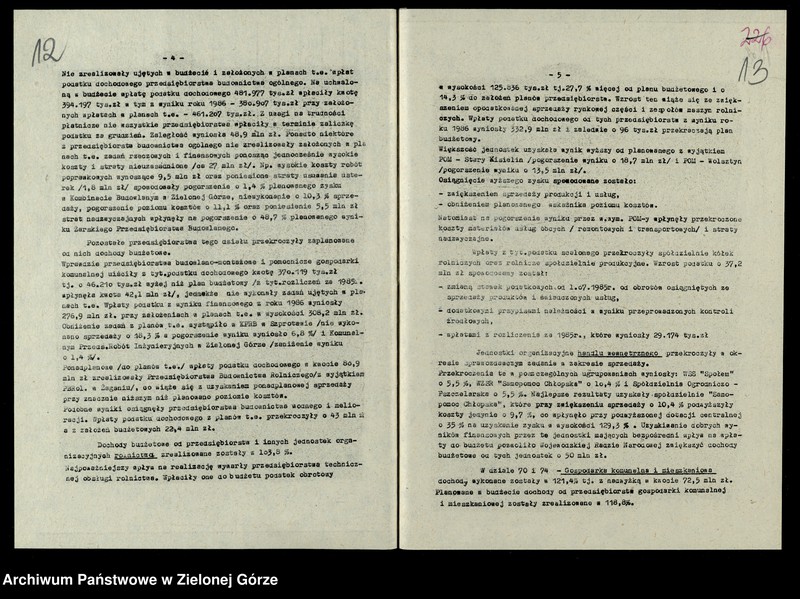 image.from.unit.number "Protokóły z posiedzeń Prezydium Wojewódzkiej Rady Narodowej w Zielonej Górze; Nr 34 - 35"