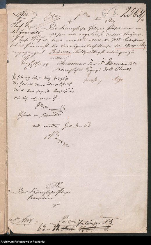Obraz 9 z jednostki "A. betr. die gräfliche Familie von Bniński"