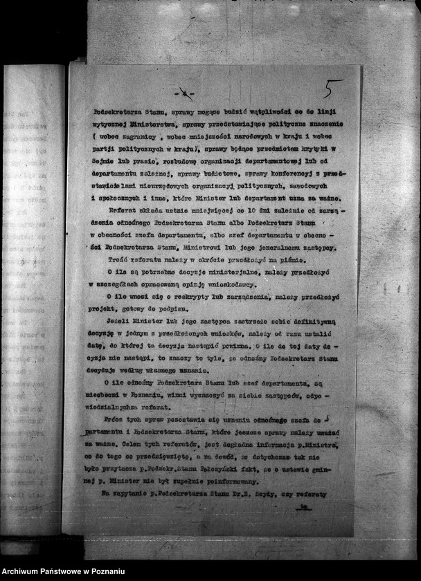 Obraz 9 z jednostki "Protokoły konferencji międzydepartamentowych"