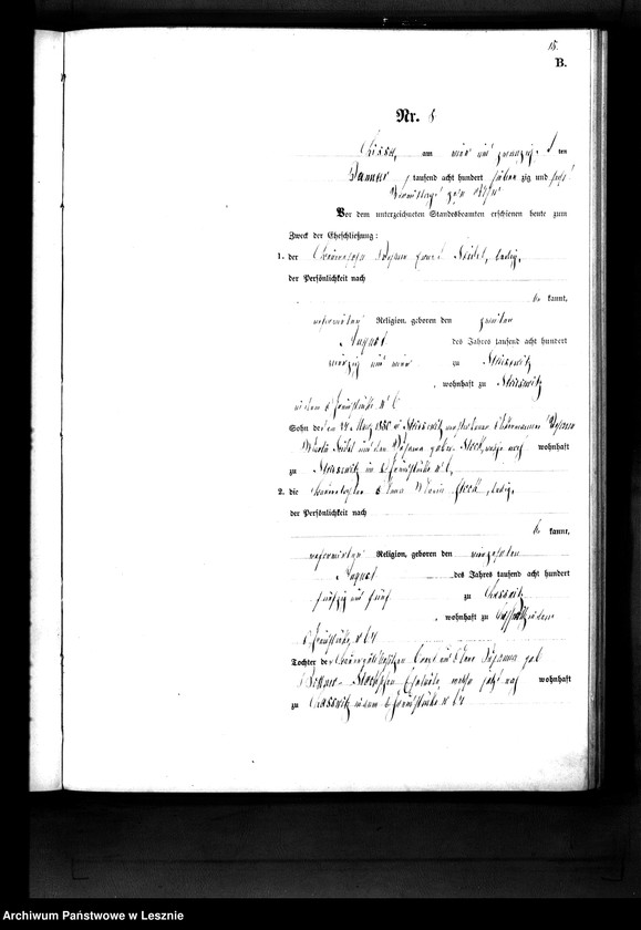 Obraz 18 z jednostki "[Księga małżeństw - wieś]"