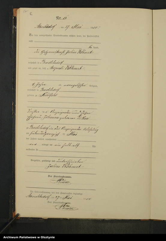 image.from.unit.number "Sterbe-Neben-Register Nr 1 - 29"