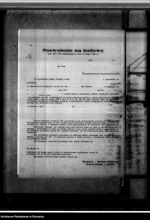 Obraz 20 z jednostki "Gorzelnia A. Prella w Bronisławkach pow. czarnkowski plan budowlany"