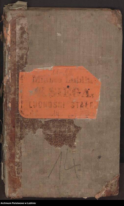 image.from.unit.number "Księga ludności stałej cyrkuł III numery domów : 11-22"