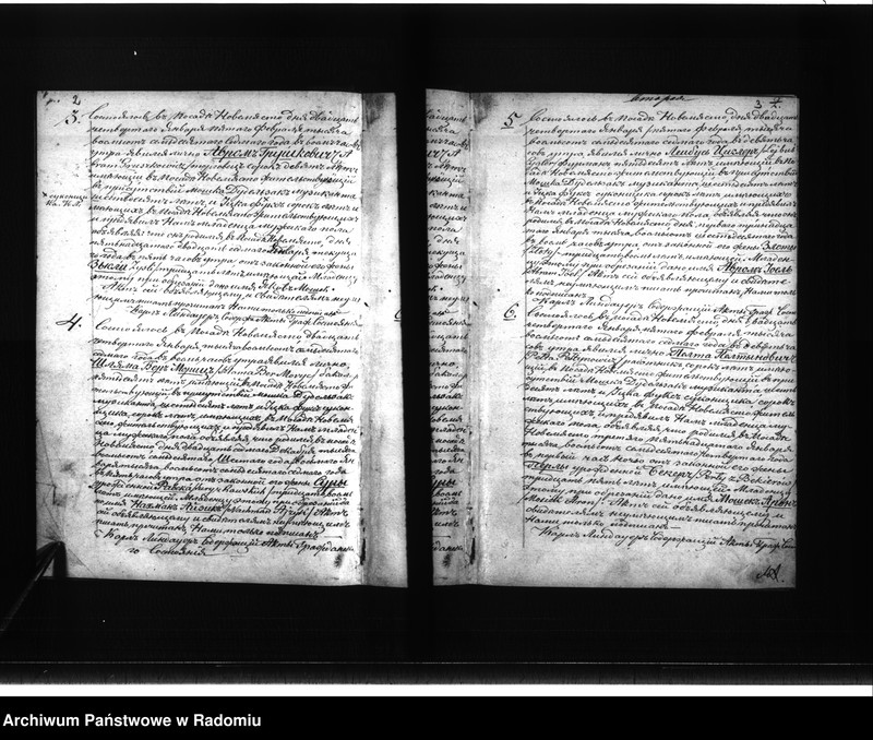 Obraz z jednostki "Księga akt 1877 r. Nowe Miasto Wyz. [nania] Mojżeszowe"