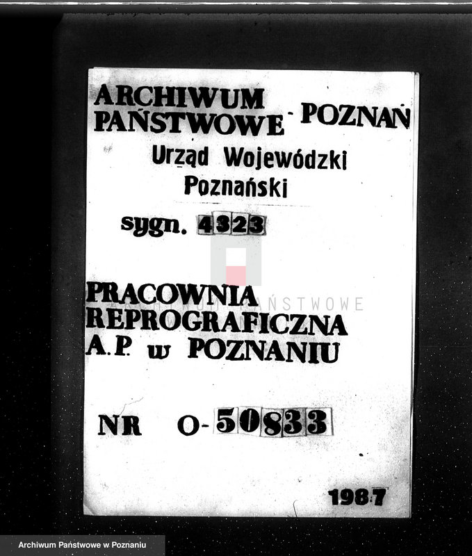 Obraz 1 z jednostki "Majętność Radlin pow. jarociński nr fabr kotła 33, nr woj. kotła 2336"