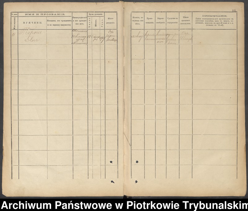 image.from.unit.number "Kniga postoânnago narodonaseleniâ der. Ignacov˝, Aleksandropol´ [Ignaców, Pieńki]"