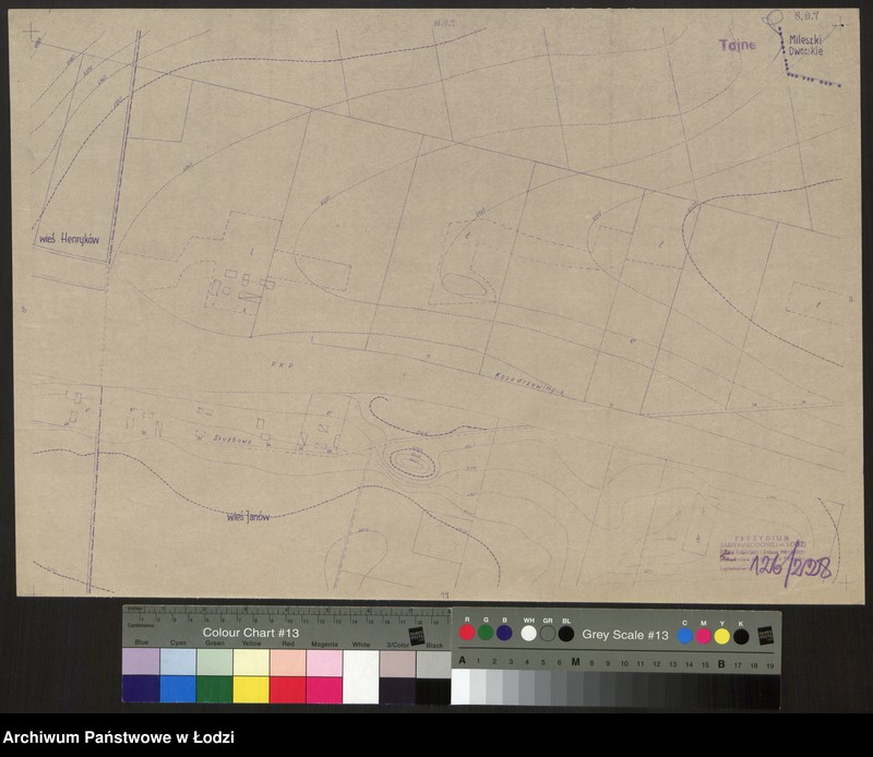 Obraz 1 z jednostki "Plan miasta Łodzi. Sekcja SO 7"