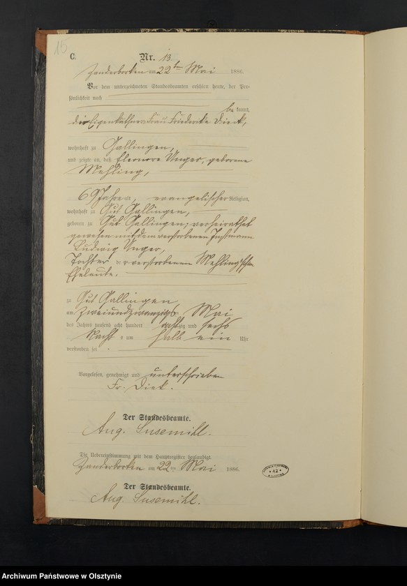image.from.unit.number "Sterbe-Neben-Register Nr 1 - 51"