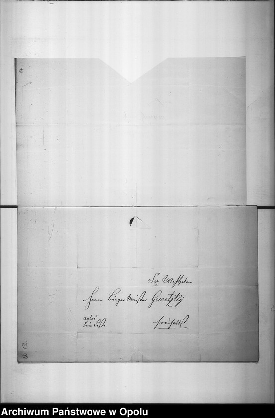 Obraz 13 z jednostki "Acta des Magistrats zu Oppeln betreffend die Ergänzungs-Wahl des Repräsentanten Collegii der Synagogen-Gemeinde Oppeln und des Vorstandes"