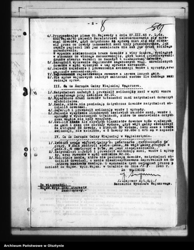 image.from.unit.number "Zarządzenia polustracyjne wydz. Wojskowych"