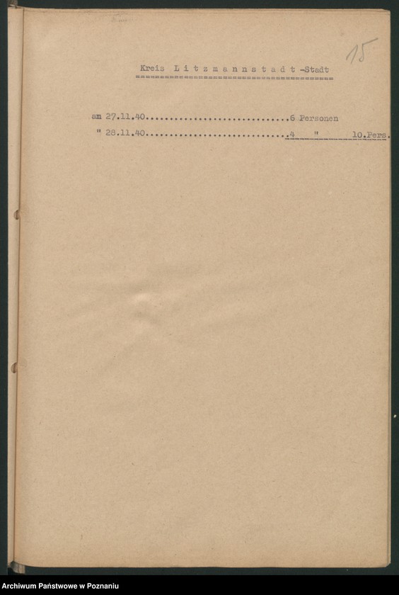 Obraz 18 z jednostki "[Wysiedlanie Polaków w poszczególnych powiatach "Kraju Warty"]"