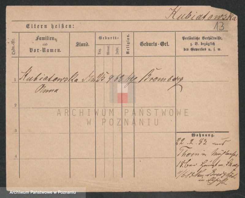 Obraz 13 z jednostki "Kubiarczyk - Kupska"