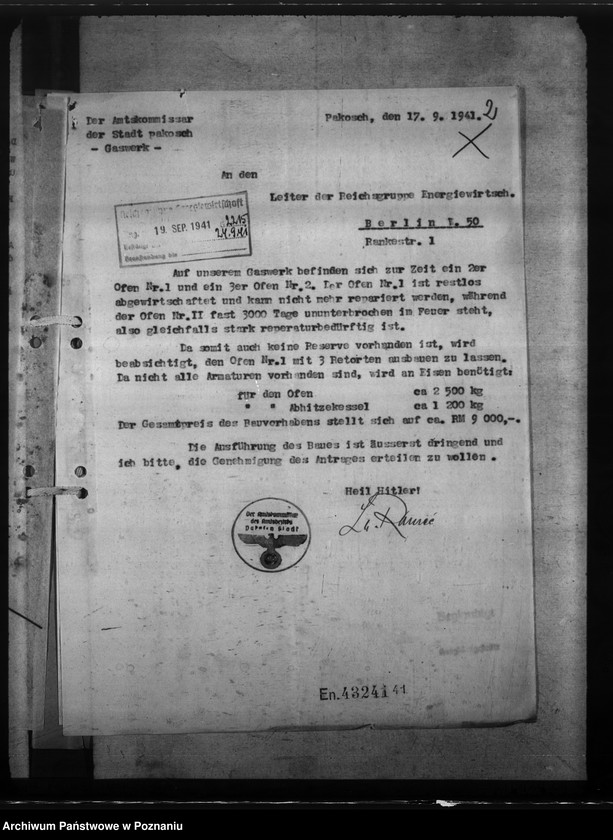 Obraz 6 z jednostki "Gaswerk - Pakosch (Pakość)"