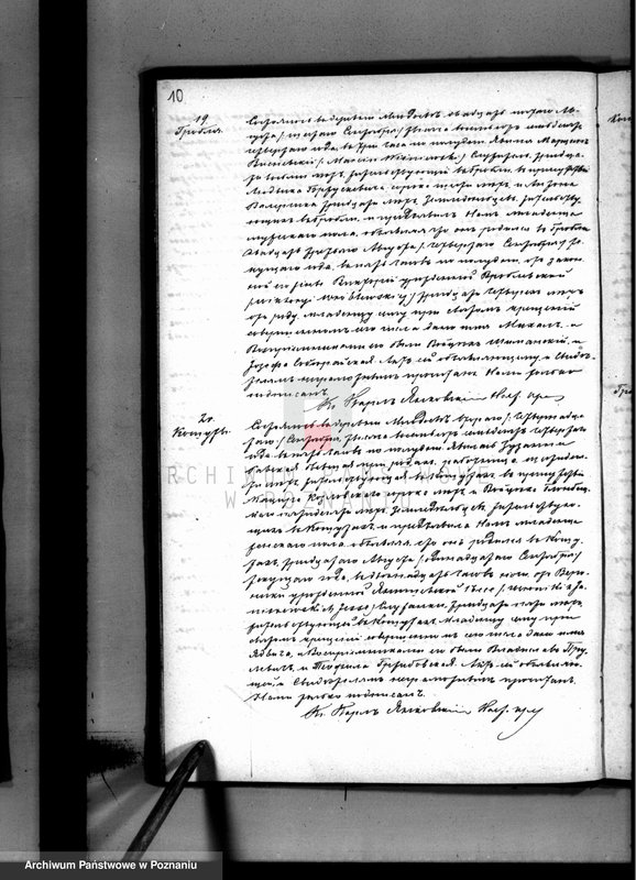 Obraz 11 z jednostki "Księga urodzeń, małżeństw, zgonów"