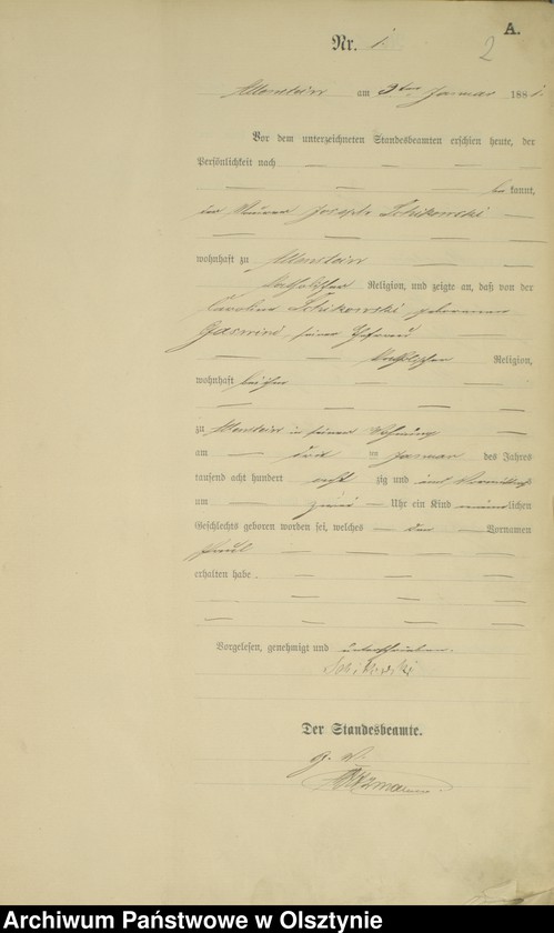 image.from.unit.number "Geburts-Haupt-Register Nr 1 - 316"