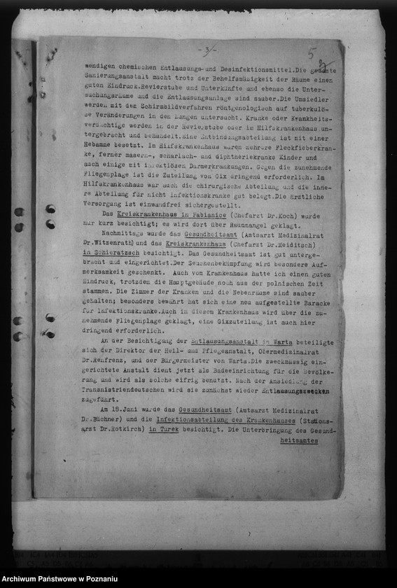 Obraz 9 z jednostki "Massnahmen zur Seuchenbekämpfung"