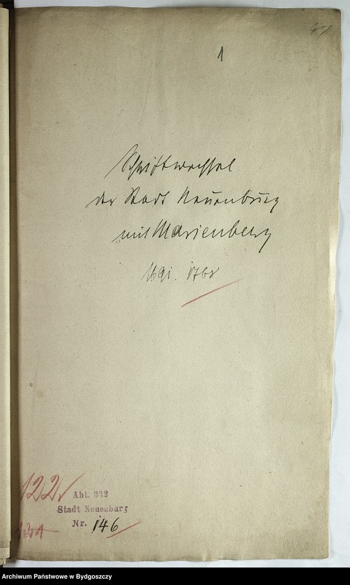 image.from.unit.number "Schriftwechsel der Stadt Neuenburg mit Marienburg"