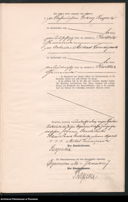 Obraz 9 z jednostki "Księga małżeństw"