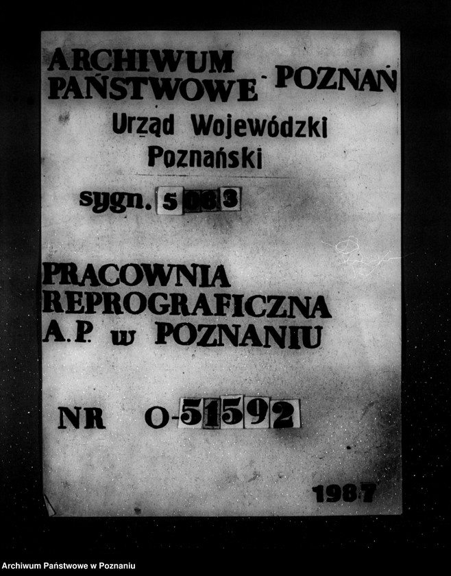 Obraz 1 z jednostki "Kwestionariusz Odlewni żelaza i warsztatów mechanicznych Zb. Broekere Poznań-Antoninek"