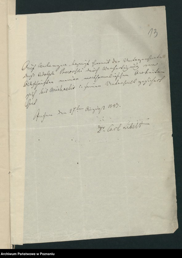 Obraz 16 z jednostki "A. betr. Adolf von Pomorski alias Ignaz Kręciejewski"