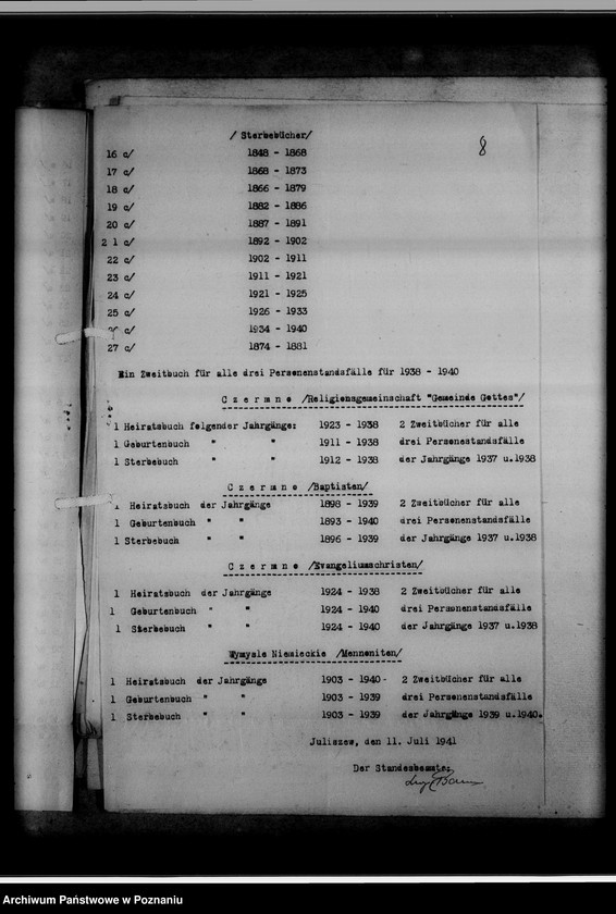 image.from.unit.number "Einziehungsprotokolle [ksiąg kościelnych] Kreis Waldrode [powiat gostyniński, województwo warszawskie]"