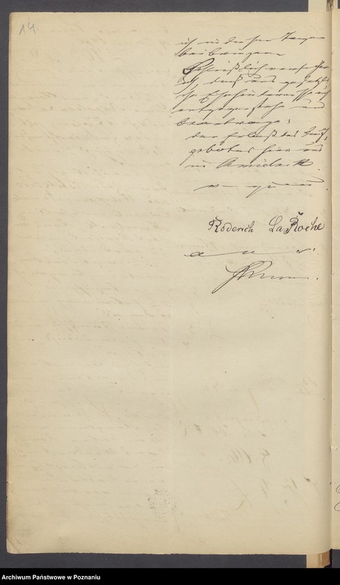 Obraz 16 z jednostki "Die von den Verlobten beigebrachten Urkunden zur Eheschliessung pro 1876"