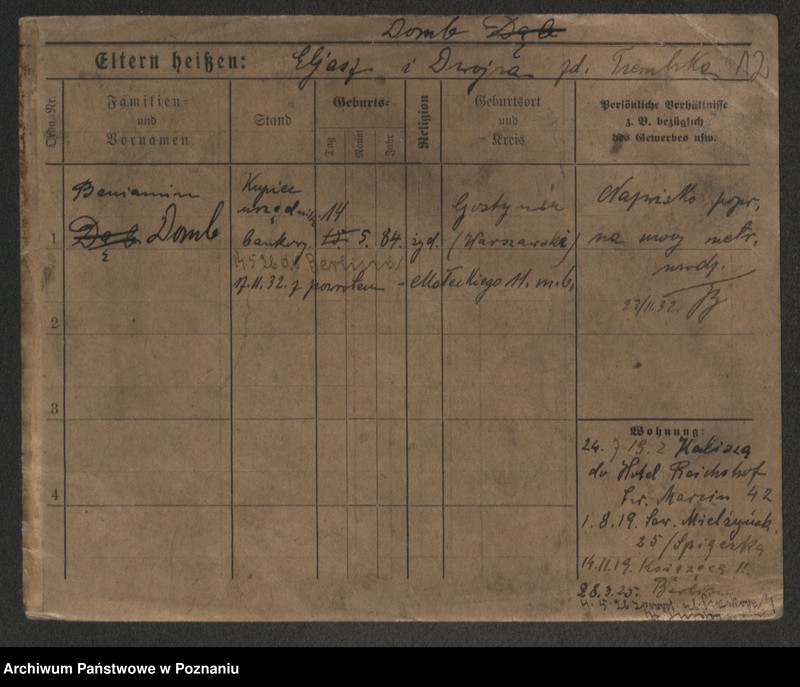 Obraz 14 z jednostki "Dąb (Domb - Dąbrowski (żony, wdowy)"