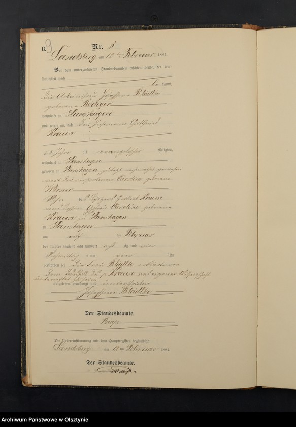 image.from.unit.number "Sterbe-Neben-Register Nr 1 - 72"