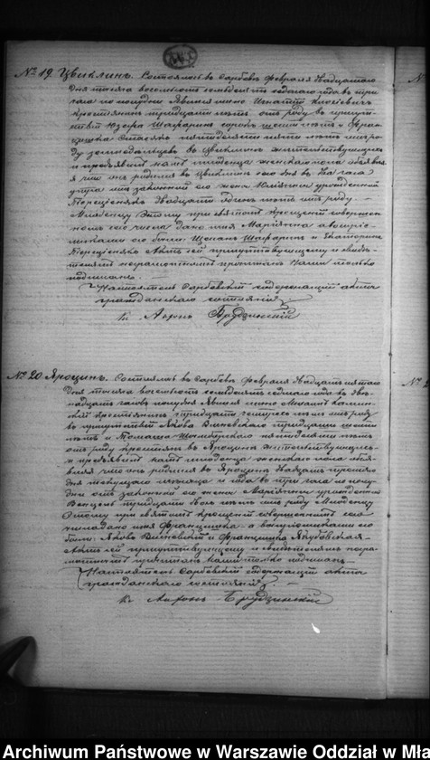 image.from.unit.number "Akta urodzeń, małżeństw, zgonów"