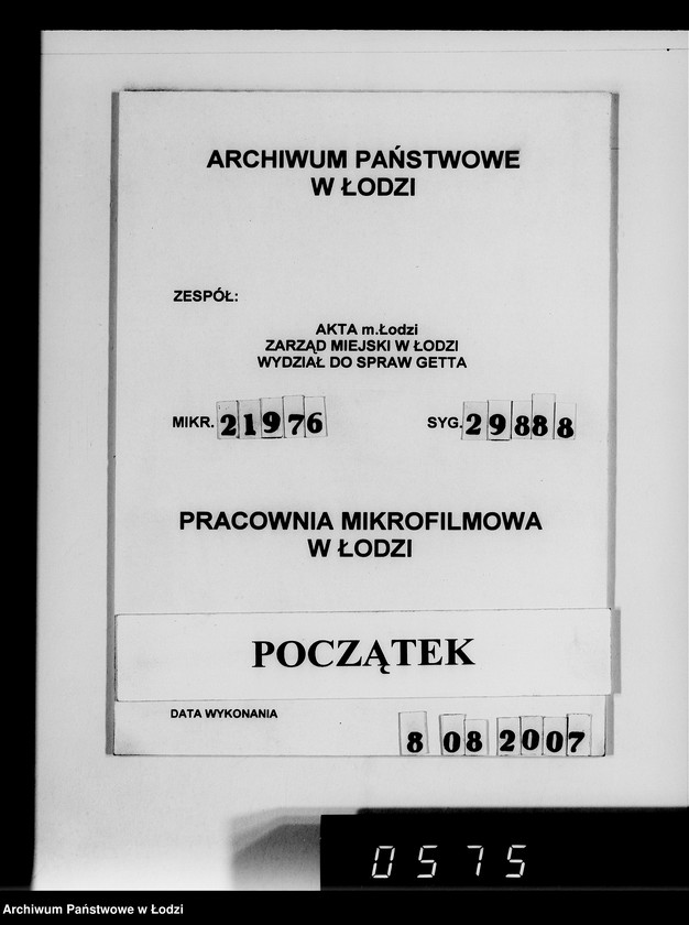 Obraz 1 z jednostki "Kripo. Kartei-Karten Beschlagnahme Nr.968-1397"