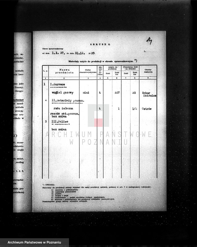 Obraz 17 z jednostki "Kwestionariusz - Gazownia Miejska w Krobi pow. gostyński"