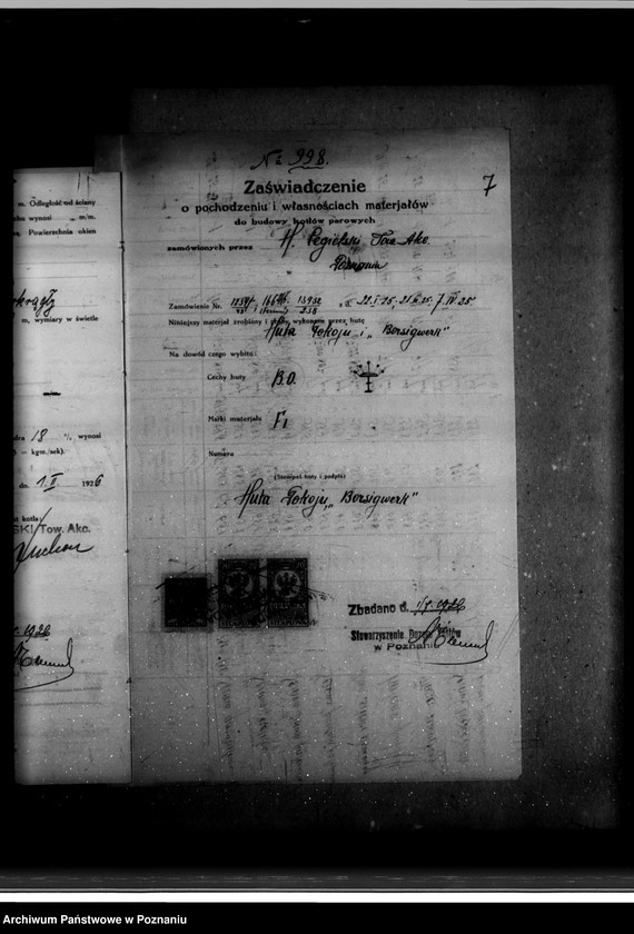 Obraz 11 z jednostki "Majętności Gościeszyn powiat wolsztyński nr woj. kotła 6200"