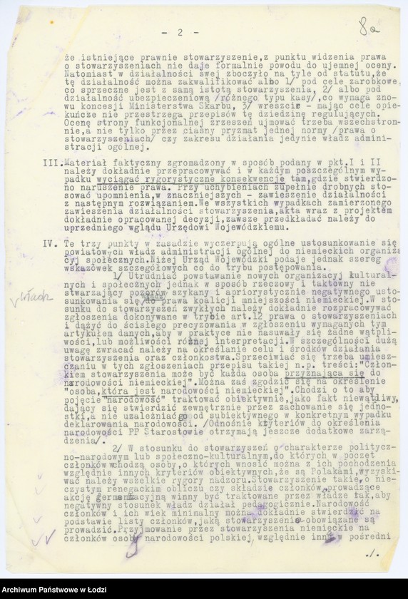 Obraz 12 z jednostki "[Okólniki w sprawie stowarzyszeń niemieckich]"