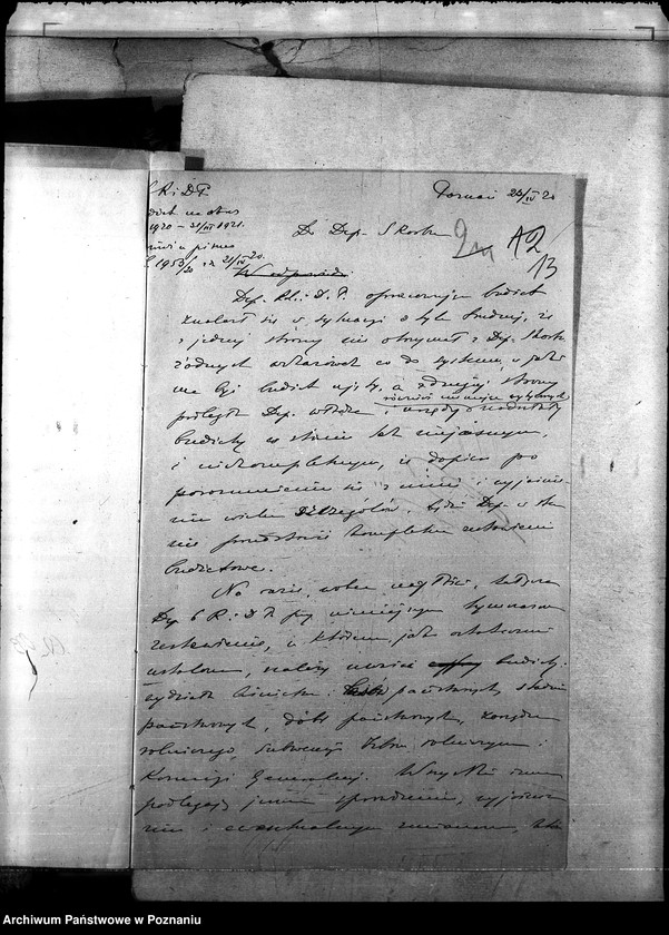 Obraz 17 z jednostki "Budżet - korespondencje"