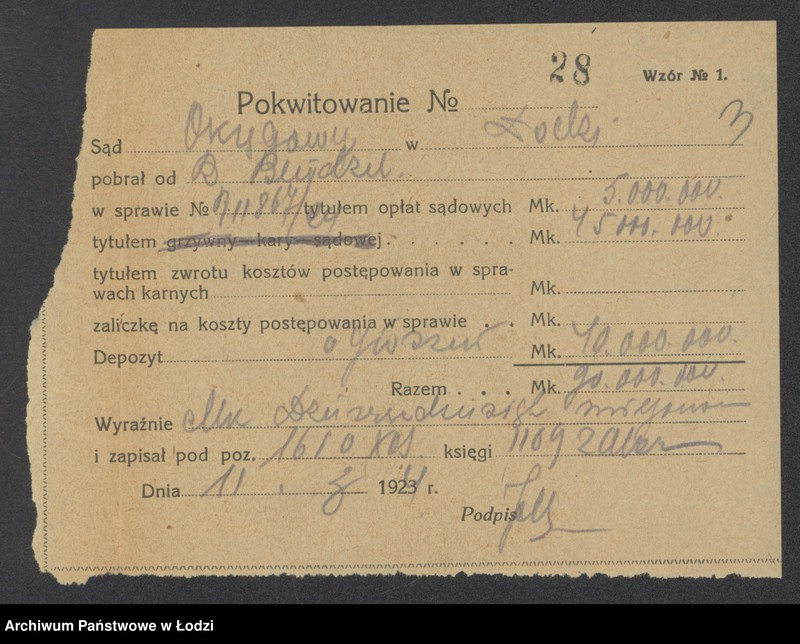 Obraz 5 z jednostki "Bendzel Boruch- sprzedaż manufaktury"