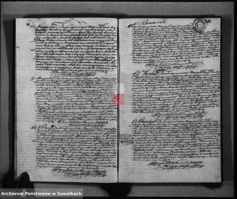 image.from.unit.number "Duplikat aktów urodzonych, zaślubionych i zmarłych parafii wiżajńskiej z r. 1860"