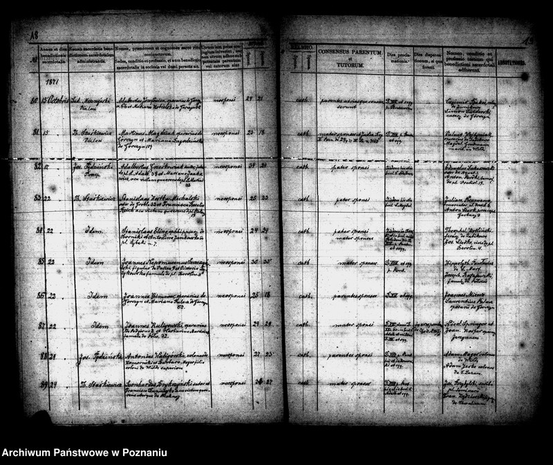 Obraz 10 z jednostki "Księga małżeństw"