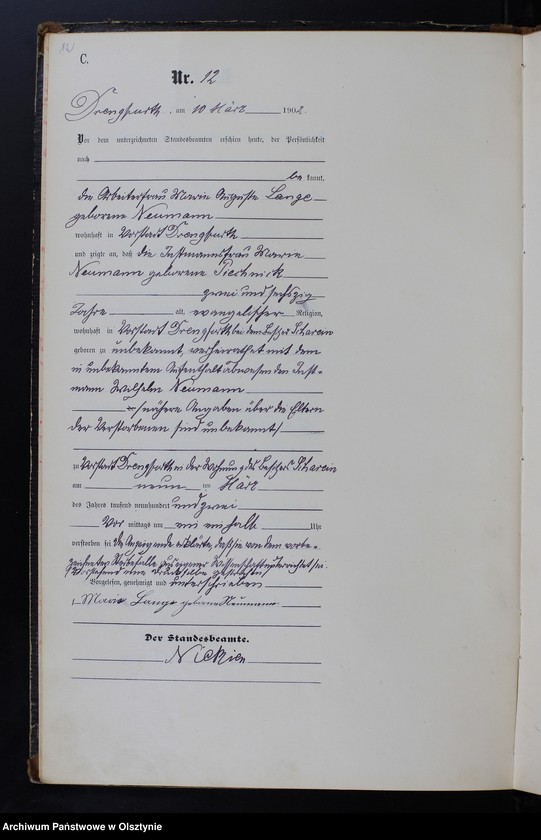 image.from.unit.number "Sterbe-Haupt-Register Nr 1 - 65"