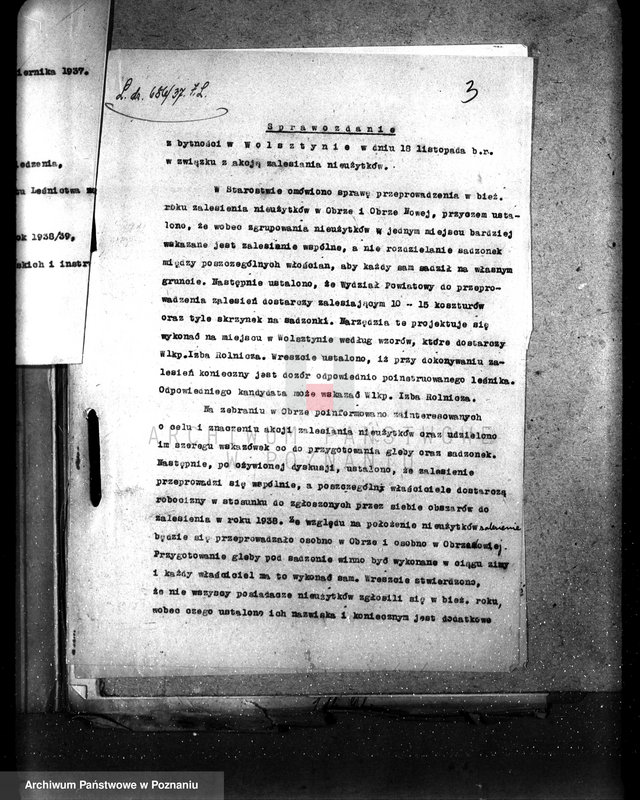 Obraz 10 z jednostki "Zalesienie nieużytków pod nadzorem Izby Rolniczej w powiecie wolsztyńskim"