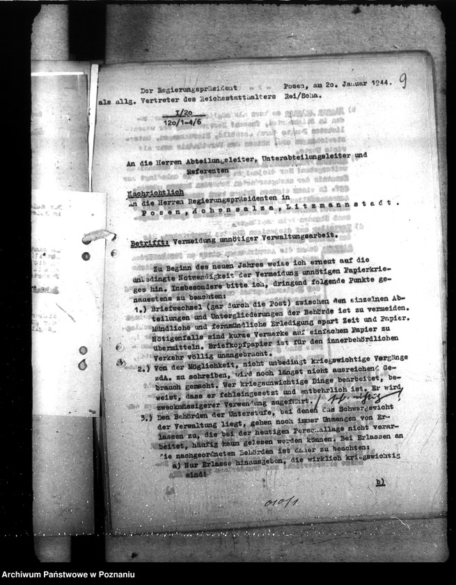 Obraz 13 z jednostki "Vereinfachung und Beschleunigung der Verwaltung"